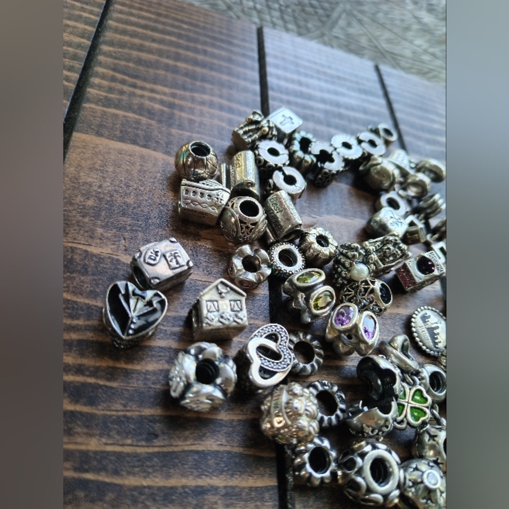 Pandora Sterling Silver Charms